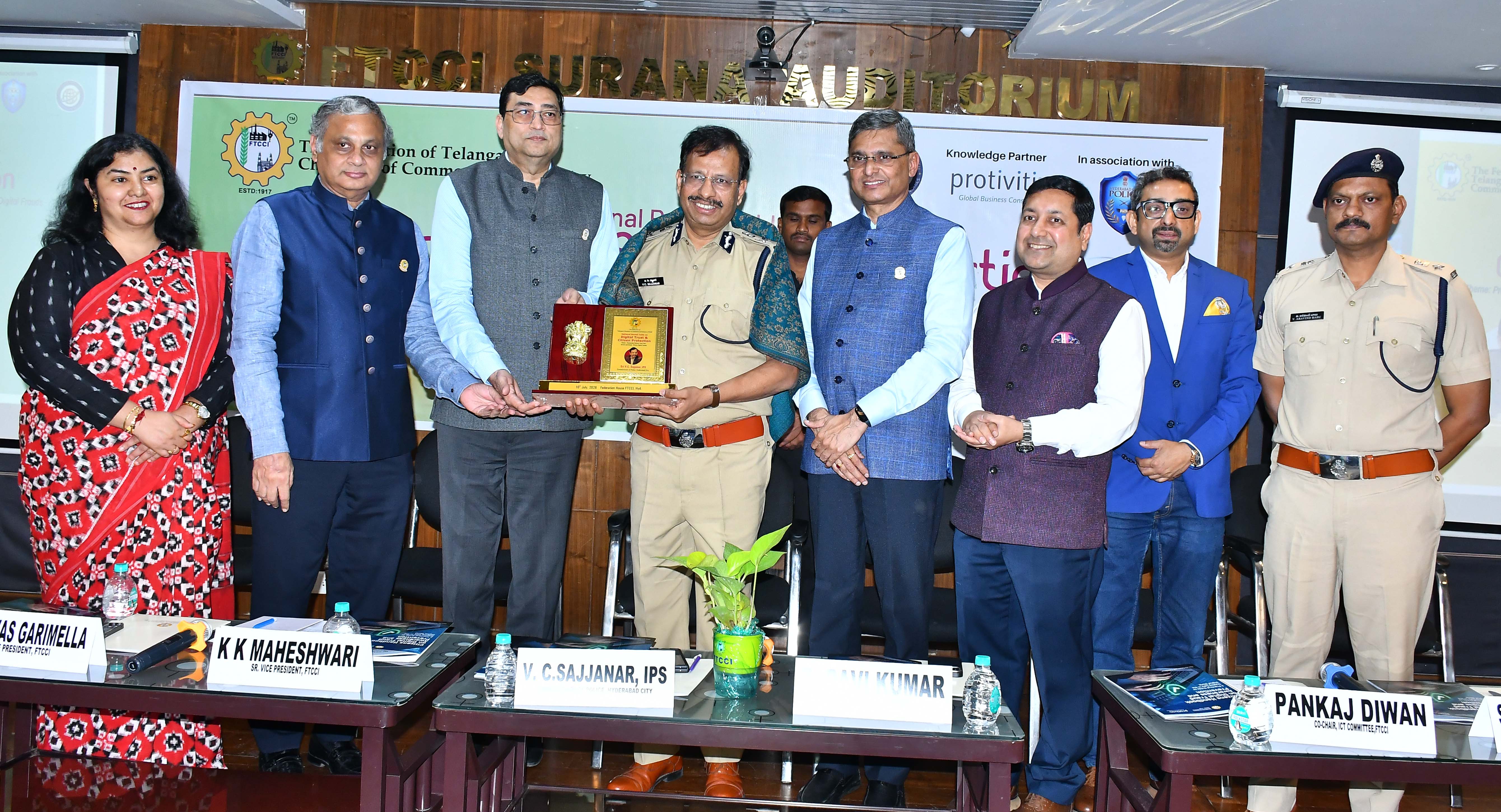 Mule Accounts and Ghost SIMs are the lifeline of cybercrime networks and must be eliminated through coordinated efforts: VC Sajjanar, Police Commissioner, Hyderabad
